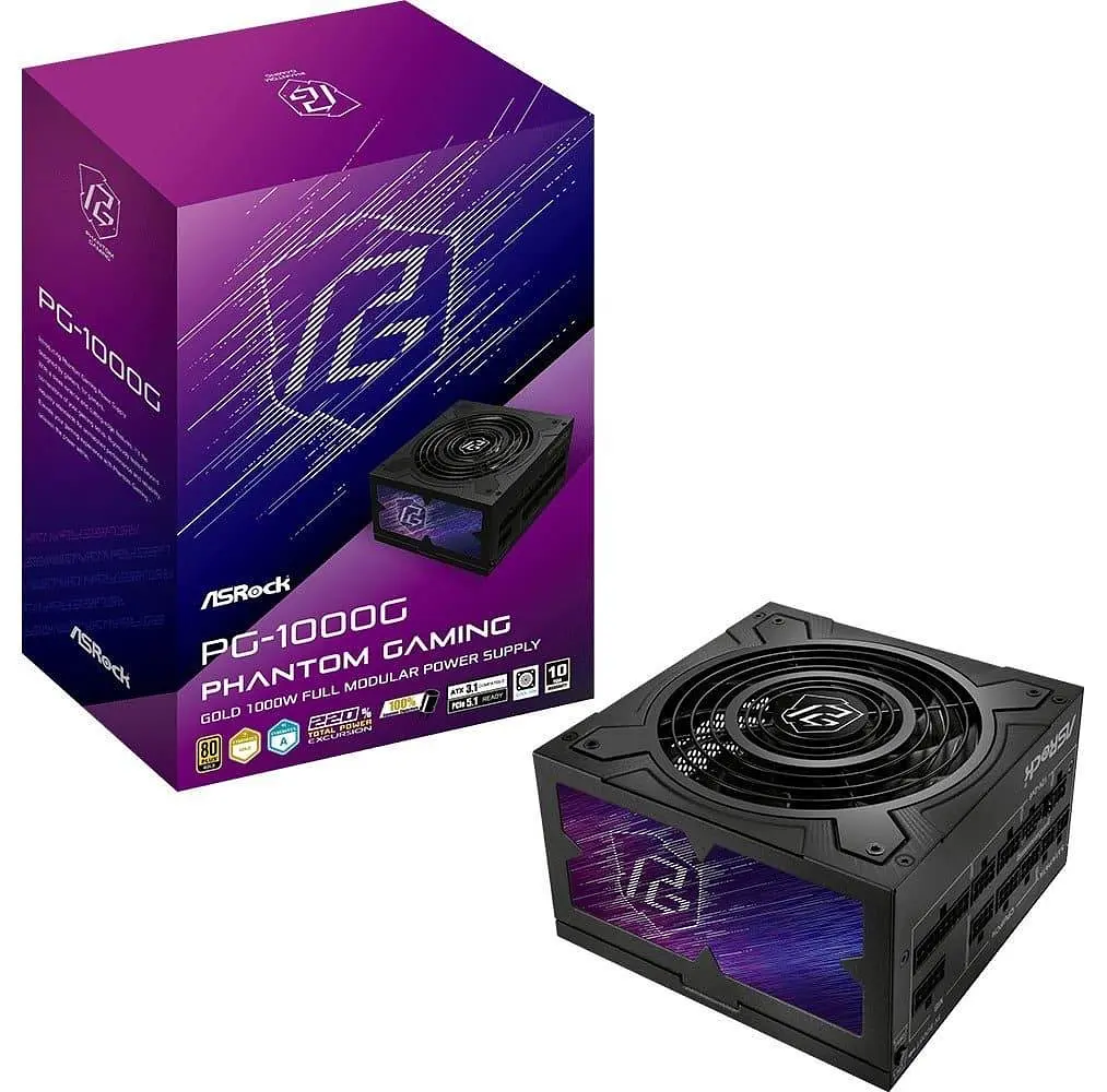 Блок питания ASRock Phantom Gaming 1000W (PG-1000G) - фото 7