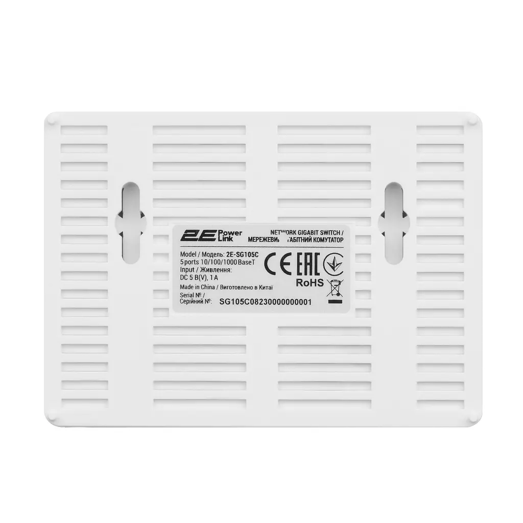 Комутатор PowerLink SG105C, 5xGE, Некерований 2E teh0018171 - фото 4