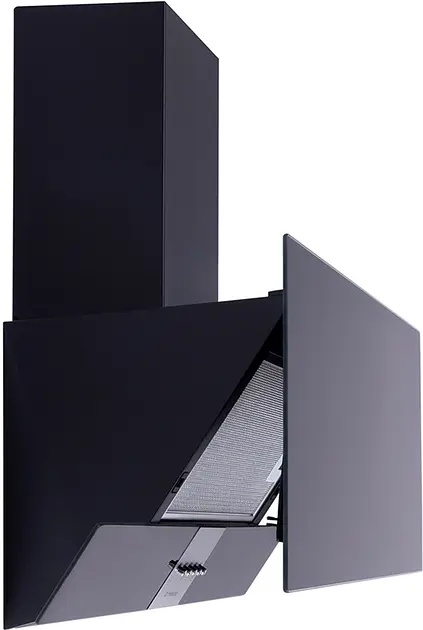 Витяжка Minola HDN 6212 BL/INOX 700 LED похила - фото 3