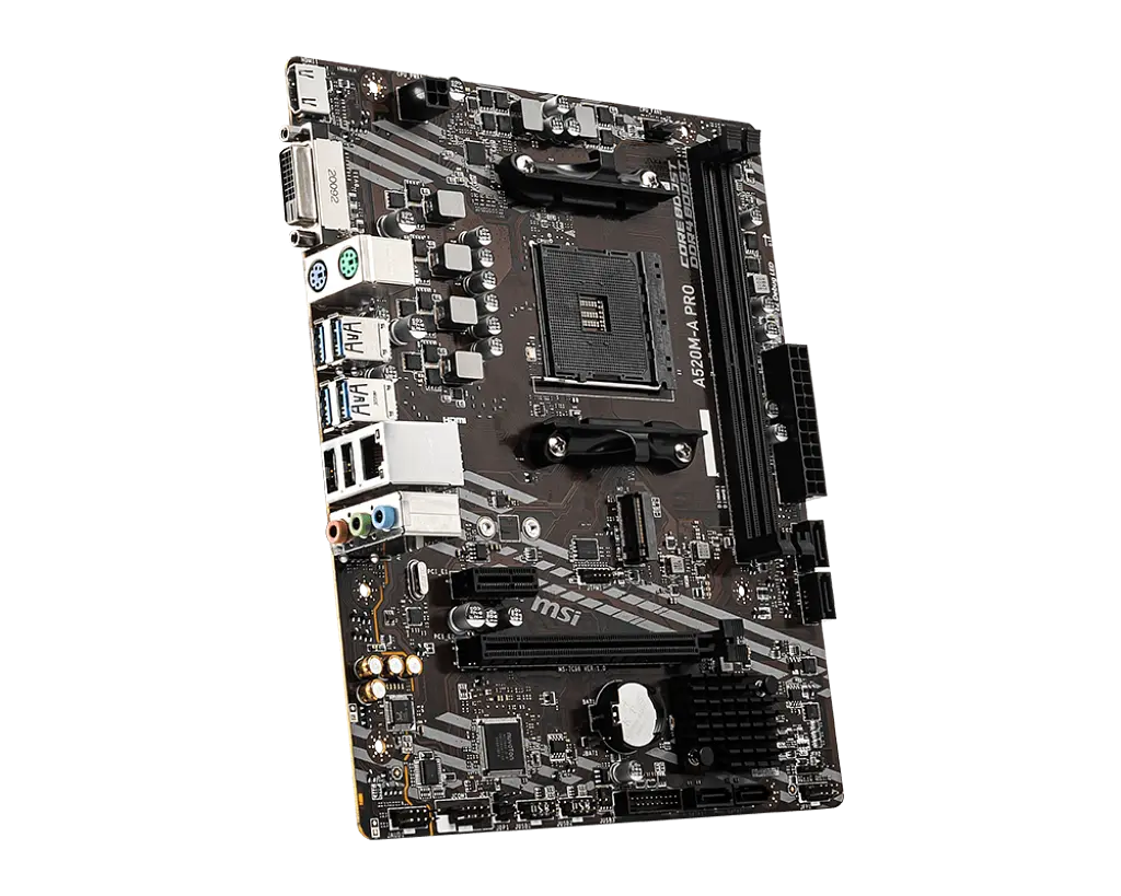 Материнська плата MSI A520M-A Pro Socket AM4 (A520M-A PRO) - фото 2