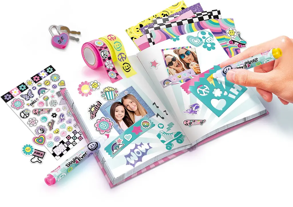 Набір для творчості Canal Toys DIY Style 4 Ever Cкрапбукінг Щоденник для таємниць (OFG298) - фото 2