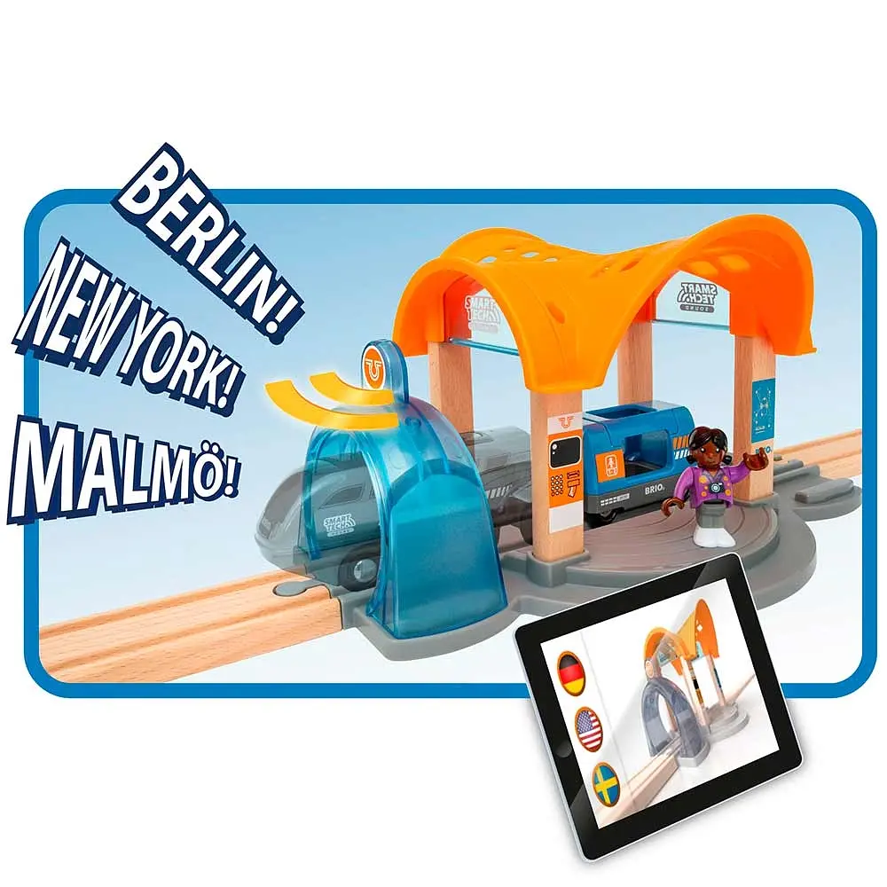 Станция для железной дороги Brio Smart Tech (33973) - фото 4