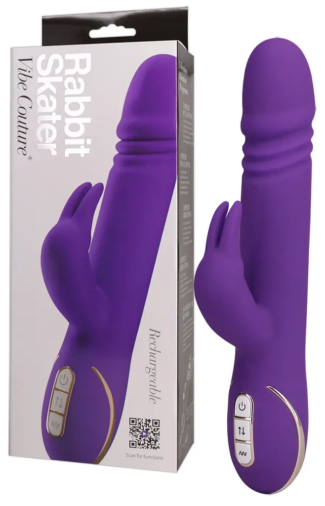 Вібратор кролик Vibe Couture Rabbit Skater, фіолетовий Orion 42-05861610000 103552