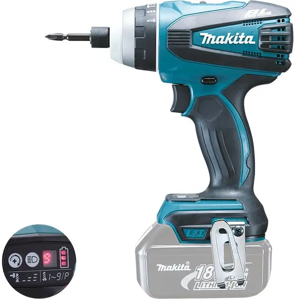 Шурупокрут 4-х режимний акумуляторний Makita DTP141Z (150 Нм, 1/4", BL, LXT, без акумуляторів та зарядного пристрою) - фото 3
