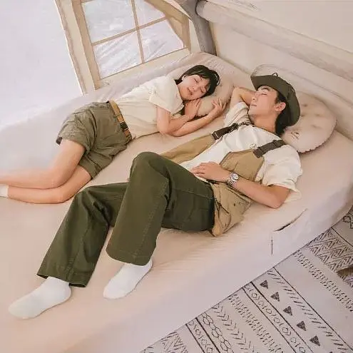 Подушка надувна безшумна Naturehike CNH22DZ011 бузкова - фото 4