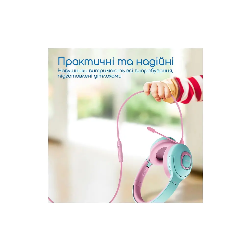 Навушники Promate Coddy Bubblegum (coddy.bubblegum) - фото 6