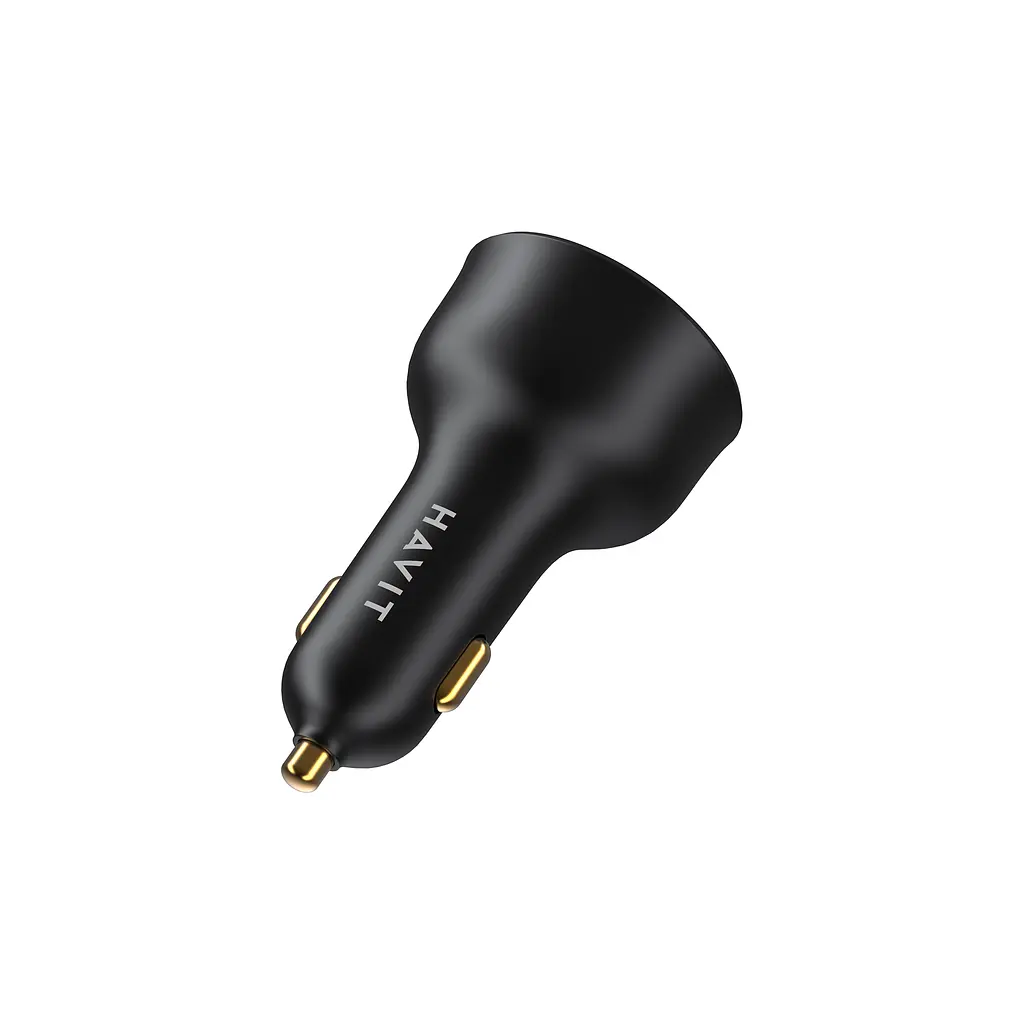 Автомобільний зарядний пристрій HAVIT HV-CC100W 100W USB+USB-C HAVIT (28099-000) - фото 5