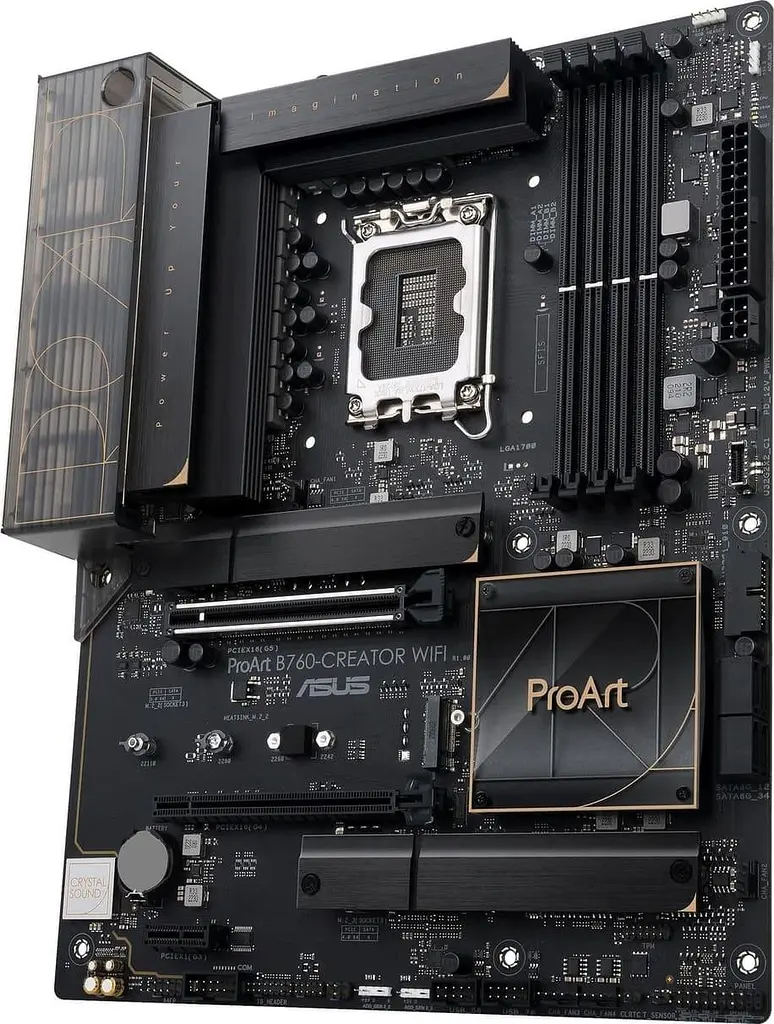 Материнська плата ASUS PROART B760-CREATOR WIFI (PROART B760-CREATOR WIFI) (Socket 1700, Intel B760, ATX) - фото 3