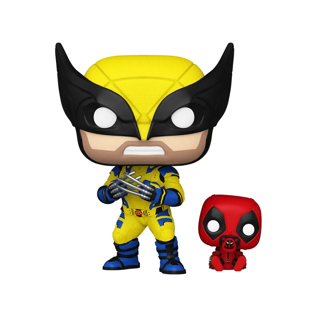 Набор игровых фигурок Funko POP! серии Дедпул 3 – Росомаха с Бебипулом - фото 2