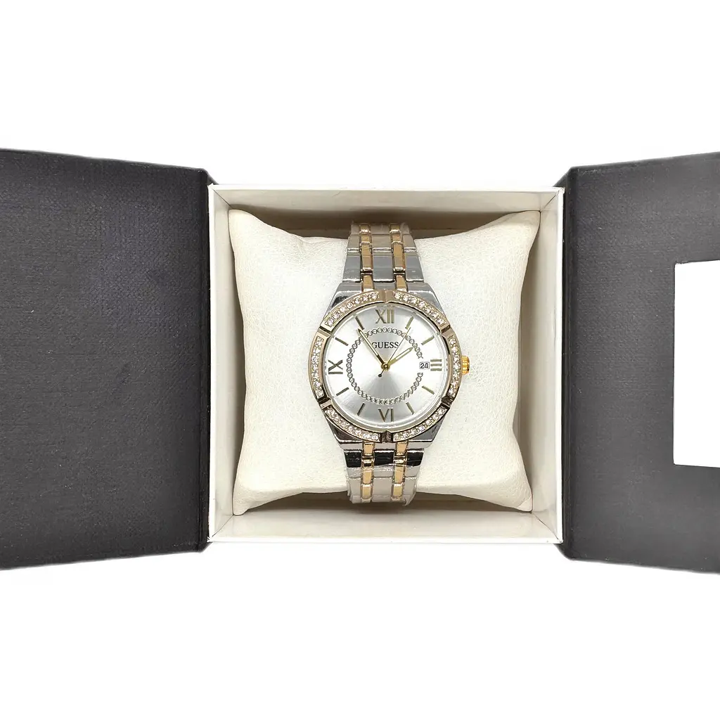 Годинник жіночий наручний Guess IBW912SYO Золотисто-сріблястий - фото 6