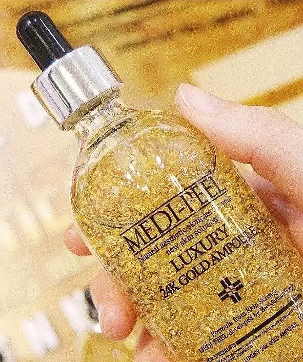 Сыворотка для лица Luxury 24K Gold Ampoule Medi Peel 100 мл - фото 3