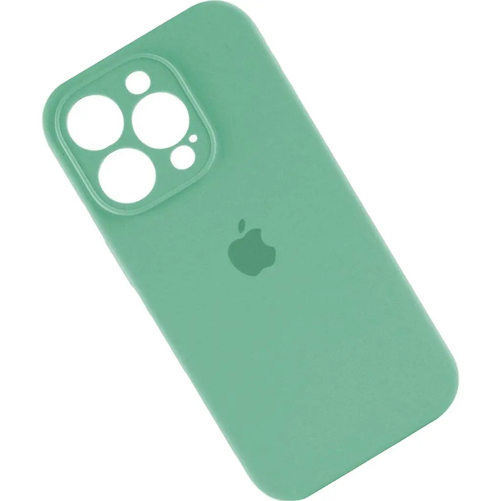 Чохол Silicone Case Camera Protect для Apple iPhone 16 Pro Spearmint AA [117064] - фото 4