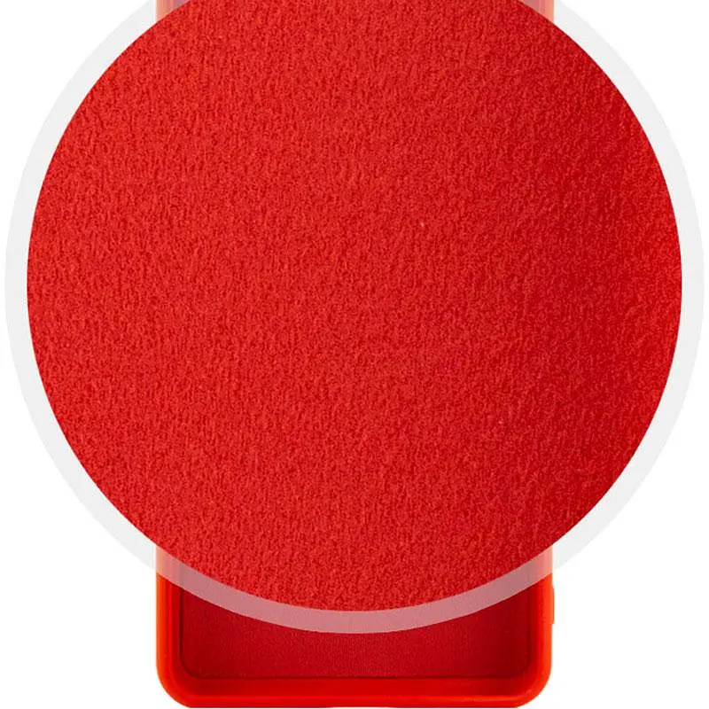 Чехол TPU GETMAN Liquid Silk Full Camera для Xiaomi Redmi 14C / Poco C75 Красный / Red - фото 2