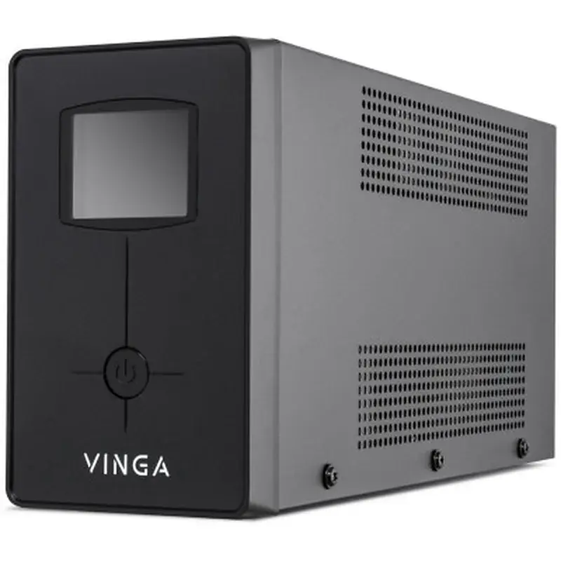 Пристрій безперебійного живлення Vinga LCD 1200VA metal case (VPC-1200M) - фото 6