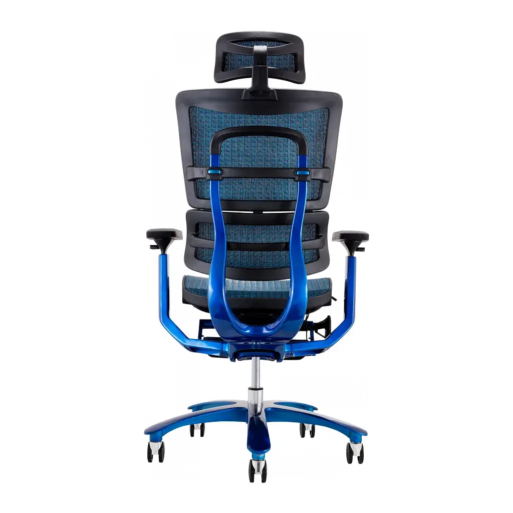 Офісне крісло GT Racer X-815L Black/Blue (X-815L Black/Blue (W-85)) - фото 5