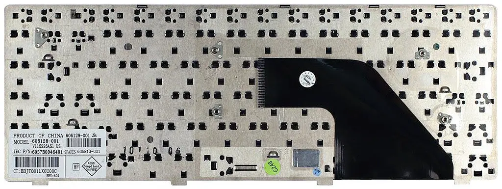 Клавіатура для ноутбука HP Compaq (320, 321, 325, 326, 420, 421, 425) Black - фото 2