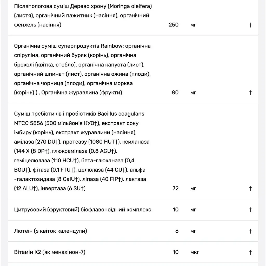 Мультивітаміни для жінок у післяродовий період Rainbow Light 120 капсул - фото 6