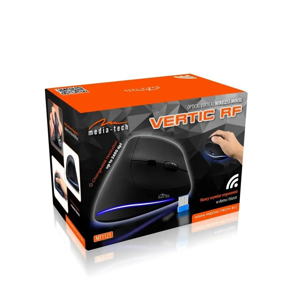 Миша Media-Tech Vertic Black (MT1122) - фото 5