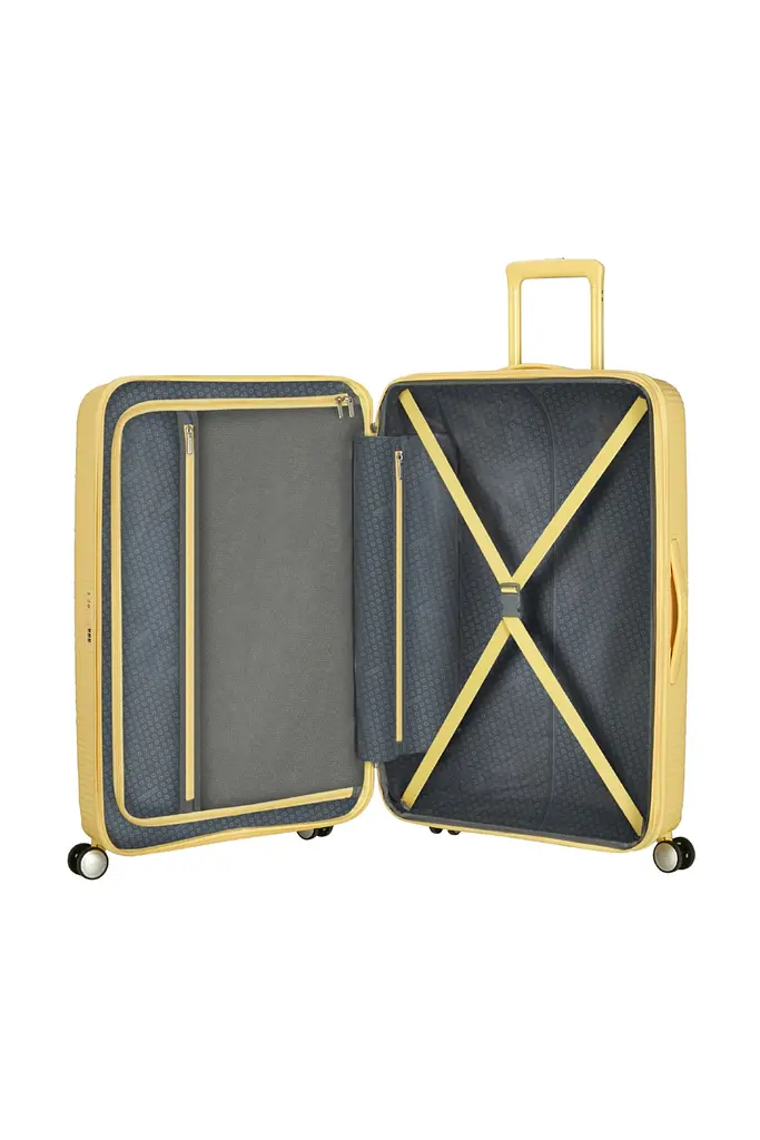 Валіза 77 См American Tourister SOUNDBOX PASTEL YELLOW 77x51,5x29,5(32,5) 32G*16003 - фото 2
