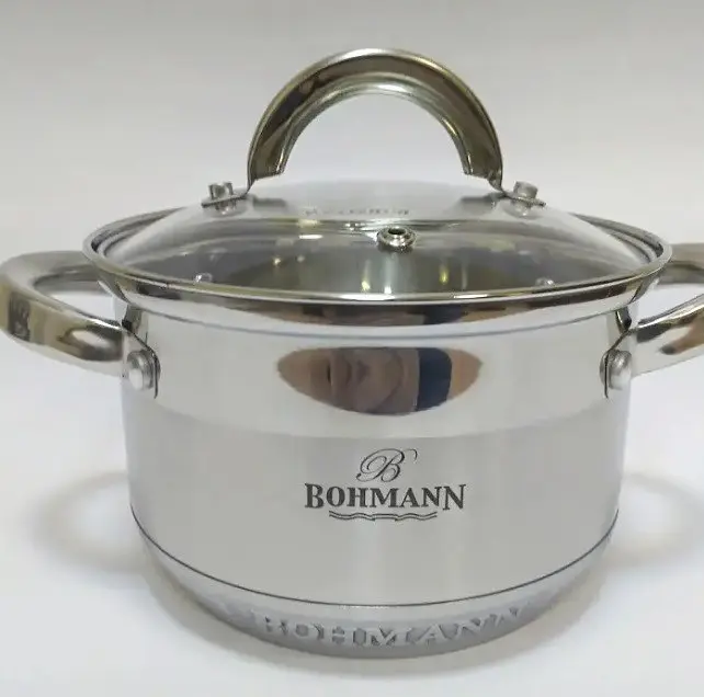 Набір каструль з кришками Bohmann BH-0716, 8 предметів - фото 4