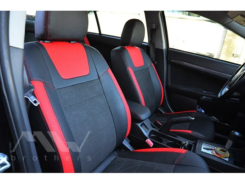 Авточохли модельні MW Brothers для Mitsubishi Lancer X c 2007 - фото 3