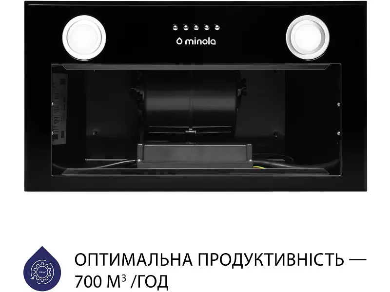 Витяжка Minola HBI 5222 BLF 700 LED - фото 4