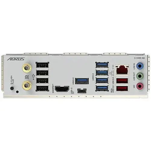 Материнська плата Gigabyte AM5 B650E Aorus Elite X AX ICE, B650, 4xDDR5, Int.Video (CPU), 4xSATA3, 3xM.2, 1xPCI-E 5.0 x16, 2xPCI-E 4.0 x16, Realtek 7.1, Realtek 2.5Gb, WiFi 6E, Bluetooth 5.3, 14xUSB3.2/8xUSB2.0, 2xHDMI/Type-C, ATX - фото 6
