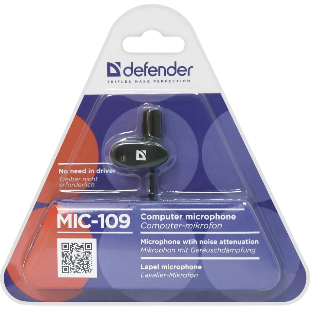Мікрофон Defender MIC-109 (64109) - фото 5