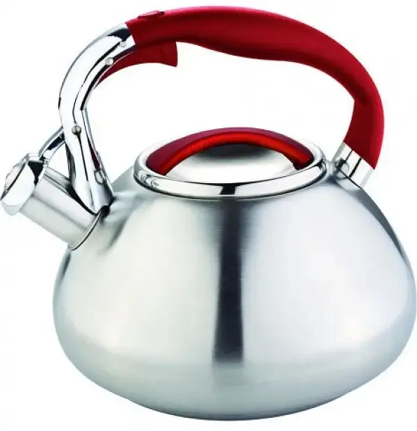 Чайник із свистком 3 л Bohmann BH 7602-30 red