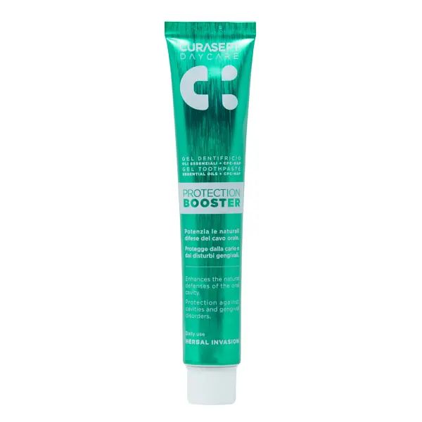 Зубна паста CURASEPT DAYCARE PROTECTION BOOSTER HERBAL INVASION, комплексна дія, 75мл - фото 2