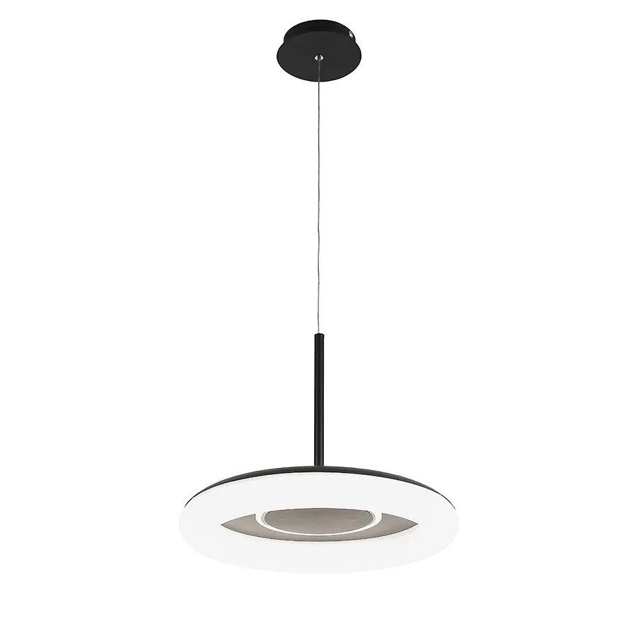 Люстра LED Levistella 797MD6006 (400) BK, 60W, діаметр 400 мм, висота 360-1200 мм, три режими світла - фото 2
