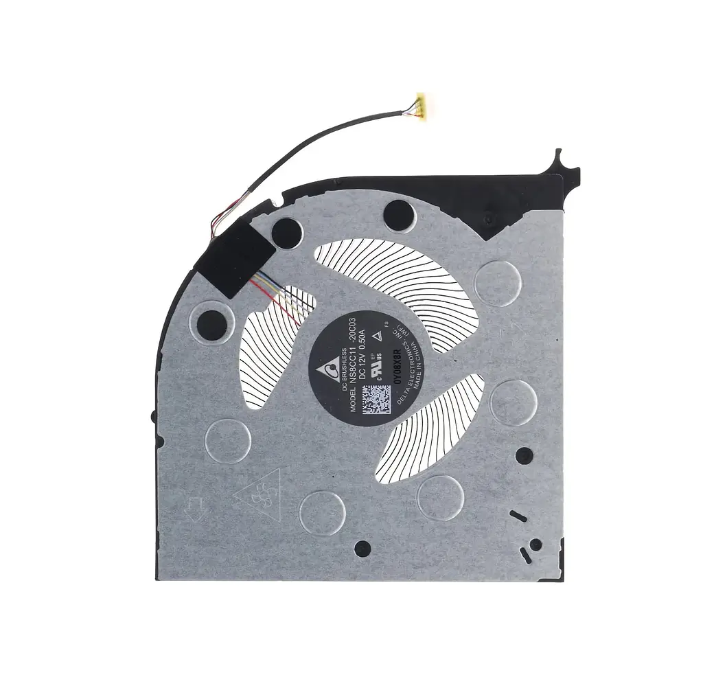 Вентилятор Lenovo кулер (CPU Fan 12V) для моделей ноутбука Legion 7-15IMH05 (81YT), 7-15IMHG05 (81YU), C7-15IMH05 (82EH) (NS8CC11) - фото 3