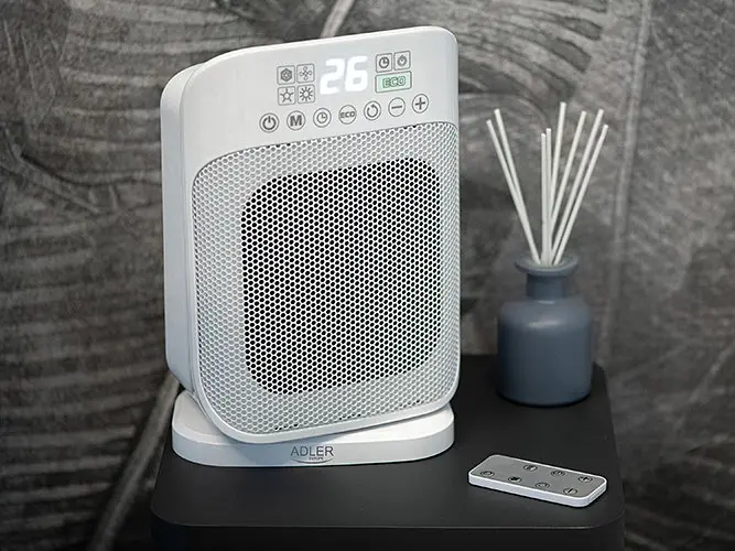 Тепловентилятор Adler AD 7727 white - фото 7