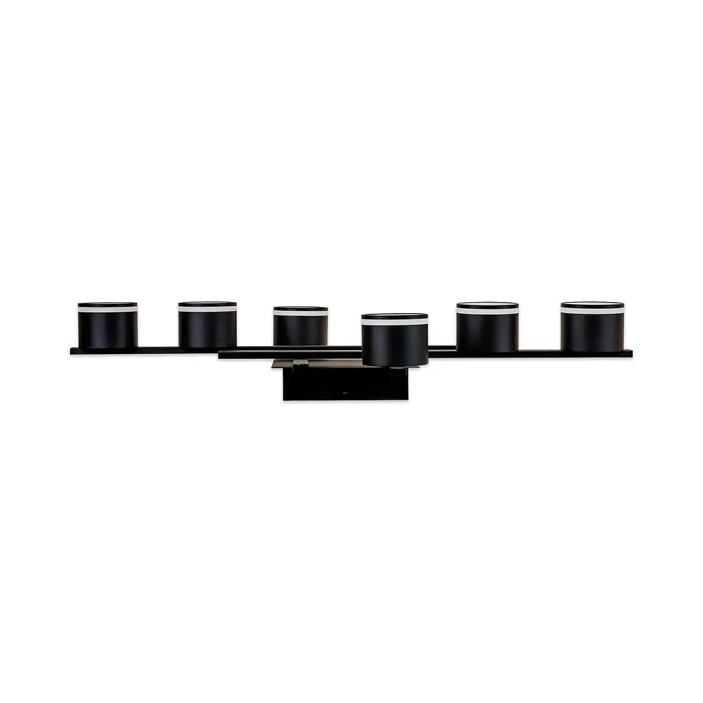 Світильник стельовий люстра ETRON FlexLine GX53 6x15Вт чорний 1-EFP-2216 - фото 4