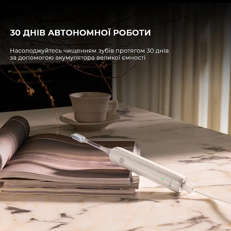 Электрическая зубная щетка Mova Fresh White (ATB13A-WH) - фото 6