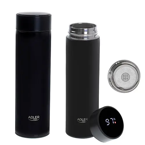 Термос Adler AD 4506 black LED 473 мл