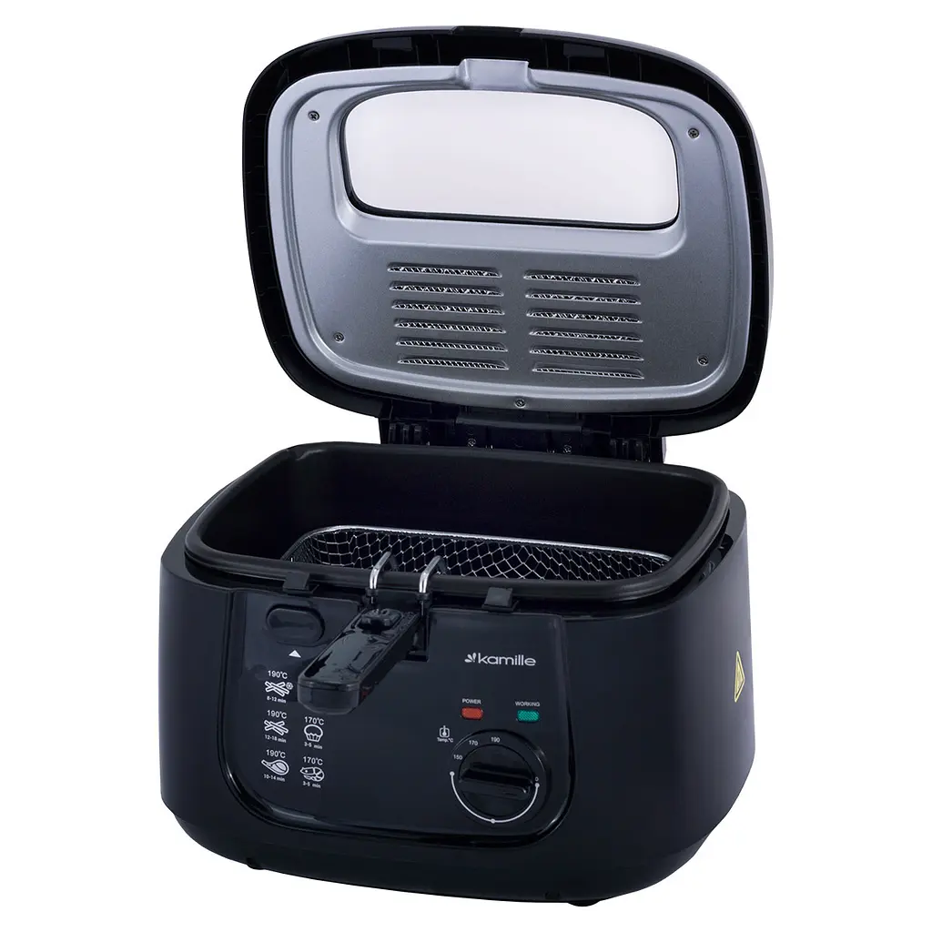 Фритюрниця Kamille KM-6810 1800W 2.5л. - фото 2