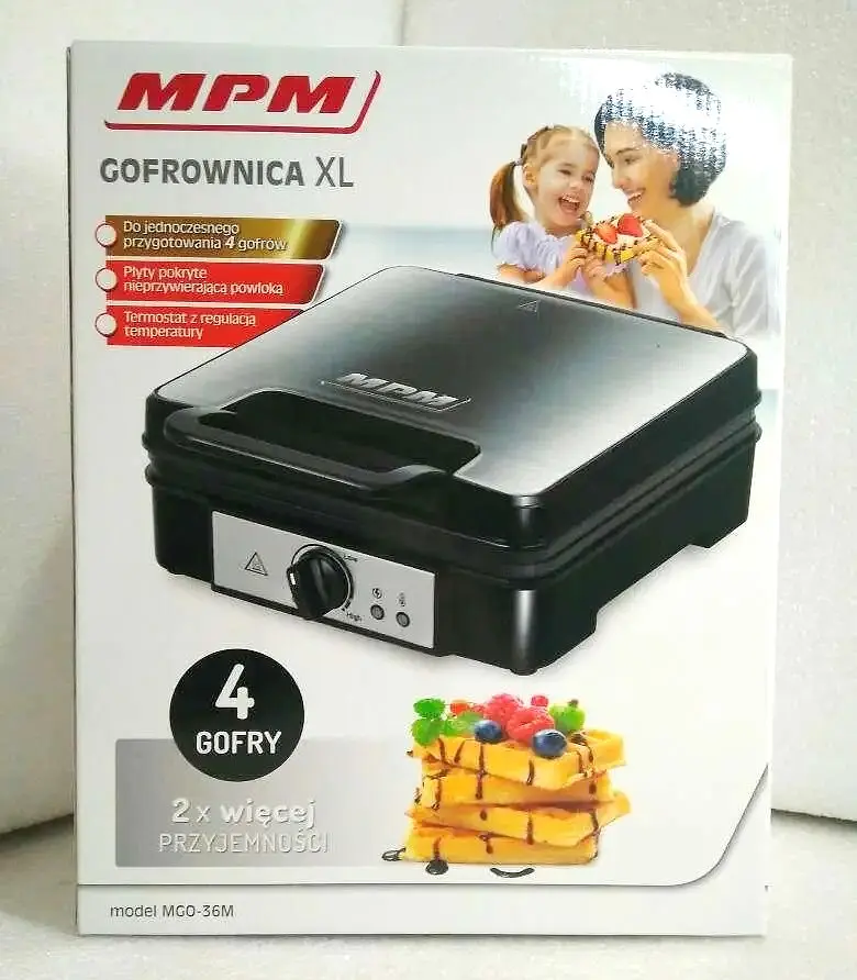 Вафельница MPM MGO-36M XL - фото 8