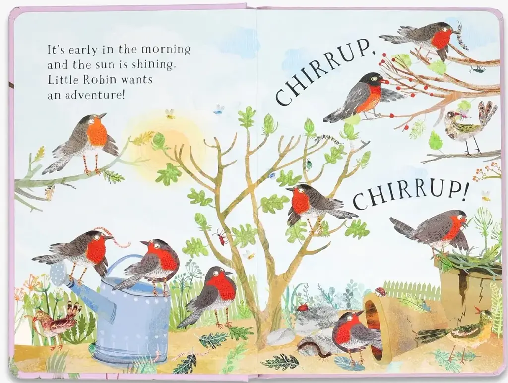 Little Robin's Book of Birds - фото 4