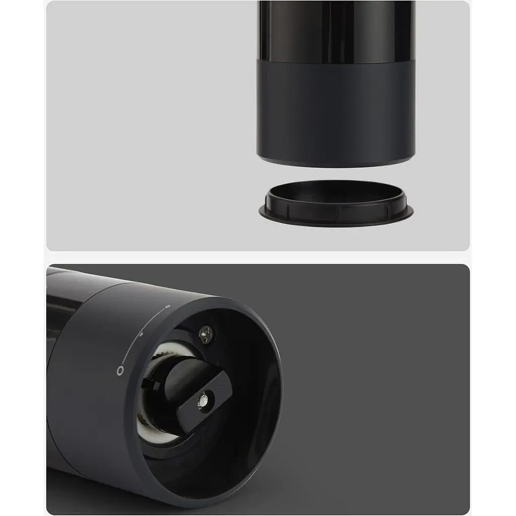 Подрібнювач солі та перцю HuoHou Electric Grinder Charging Type HU0200 Black [139100] - фото 2