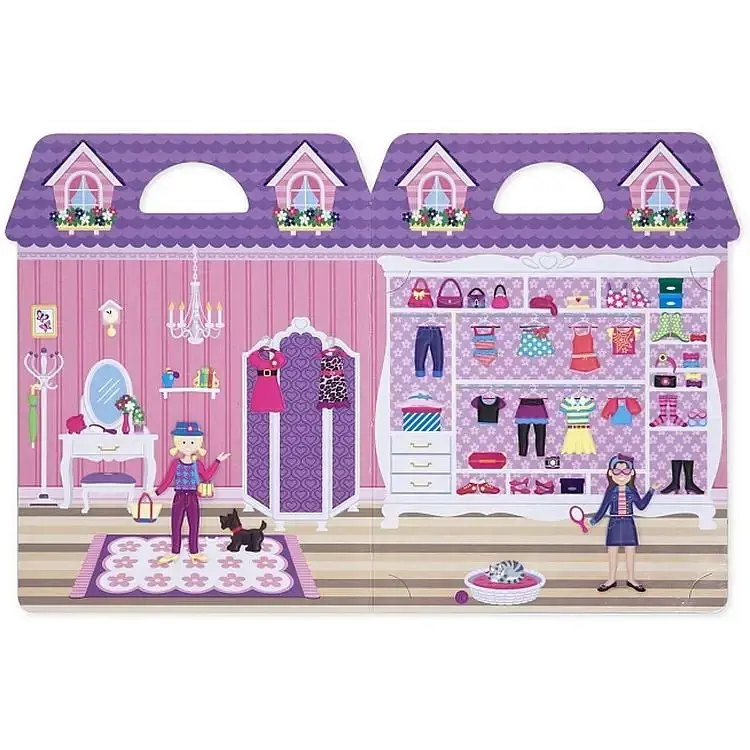 Наліпки Melissa & Doug Мода об'ємні багаторазові (MD2195) - фото 2