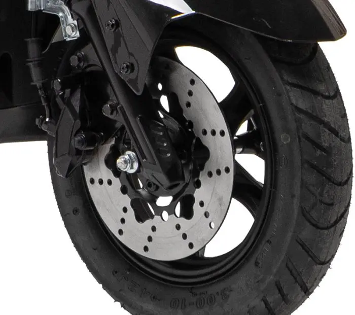 Электроскутер Двухместный Corso GTS-RR (2000W 72V/30Ah) Синий - фото 6