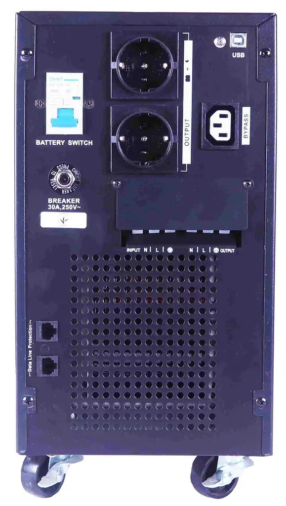Джерело безперебійного живлення SVC 5000 ВА / 4000 Вт / 17 А*ч (SL-5KS-LCD) - фото 3