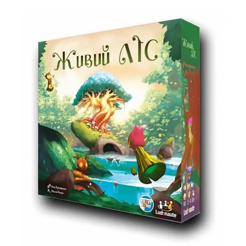 Настільна гра Games7Days "Живий Ліс" 4 індивідуальні планшети лісу