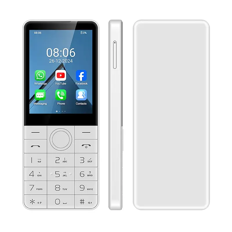 Телефон Uniwa DOOV R77 4G 3/32Gb white Russian Keyboard