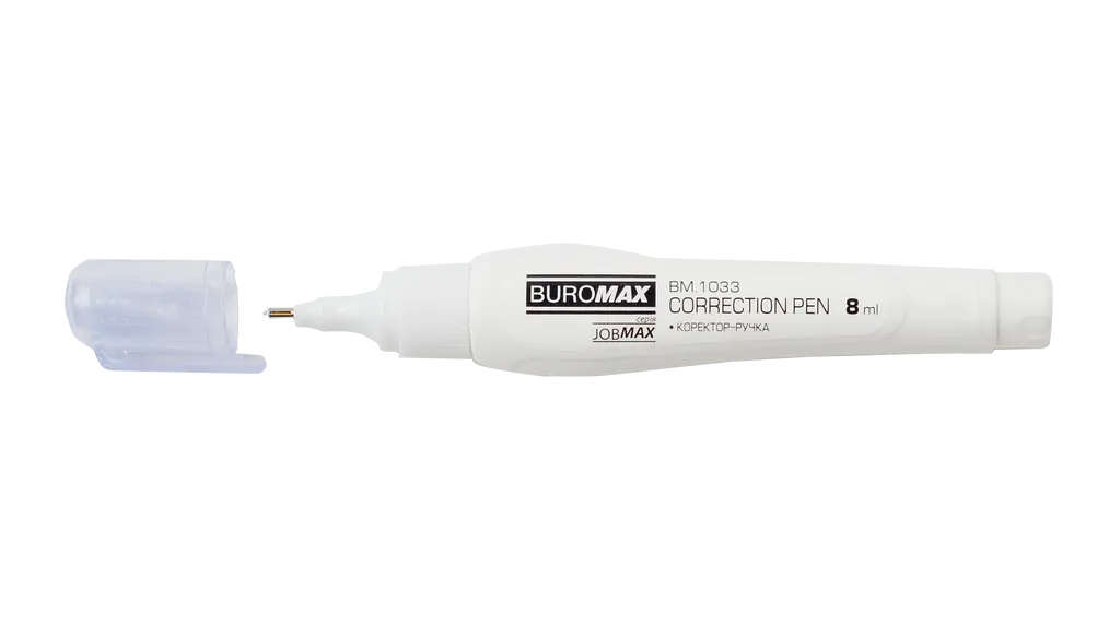 Коректор-ручка Buromax Jobmax, 8 мл (BM.1033) - фото 2