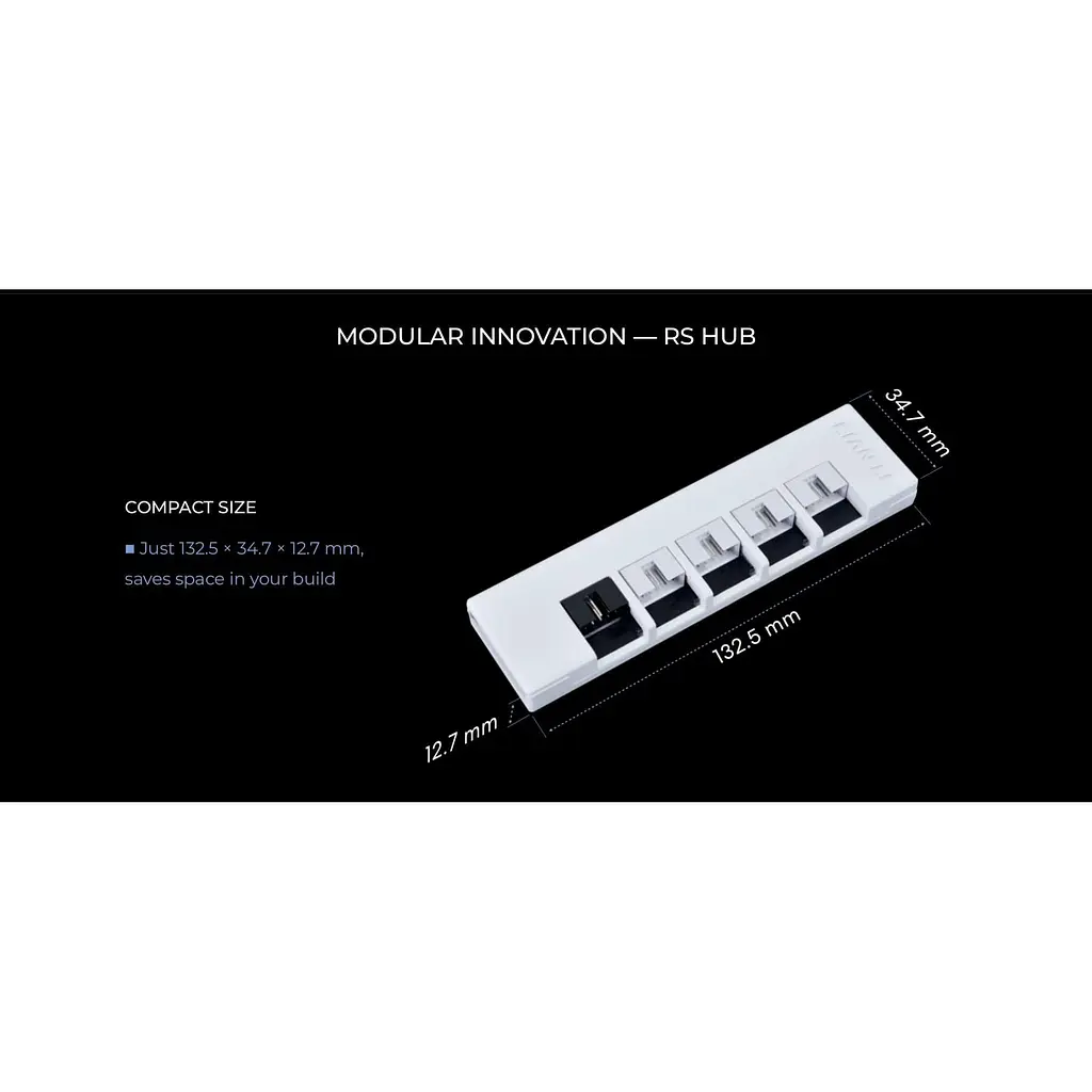 Блок живлення Lian Li RS Gold 1200W 80+ Gold (G9P.RS1200G.WH00.EU) White - фото 5