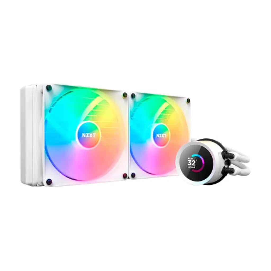 Система рідинного охолодження NZXT Kraken RGB 280mm w/Display, (RL-KR280-W1) - фото 8