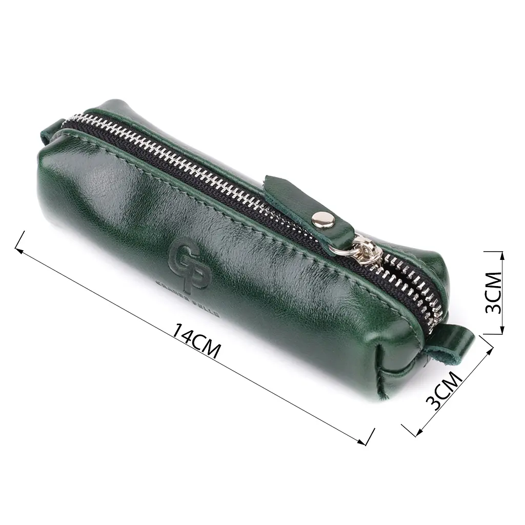 Практична ключниця з натуральної гладкої шкіри GRANDE PELLE 14х3х3 см acs0032260 - фото 3