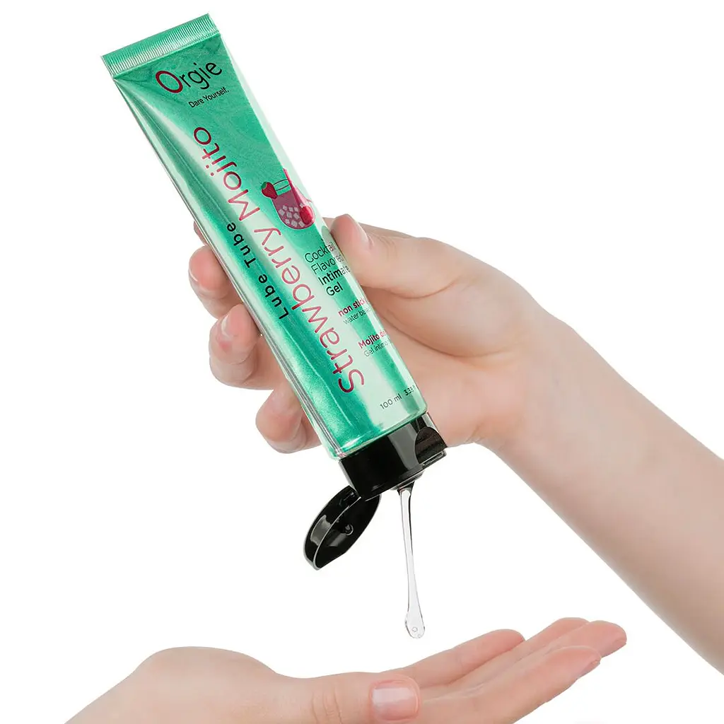 Лубрикант на водній основі Orgie Lube Tube Strawberry Mojito, 100 мл - фото 2